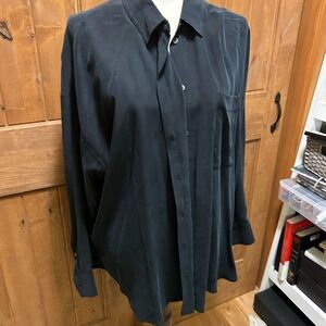 Everlane Must Have Shirt 100% Silk Button Down Size 16 NWOT Day to Night Size 16